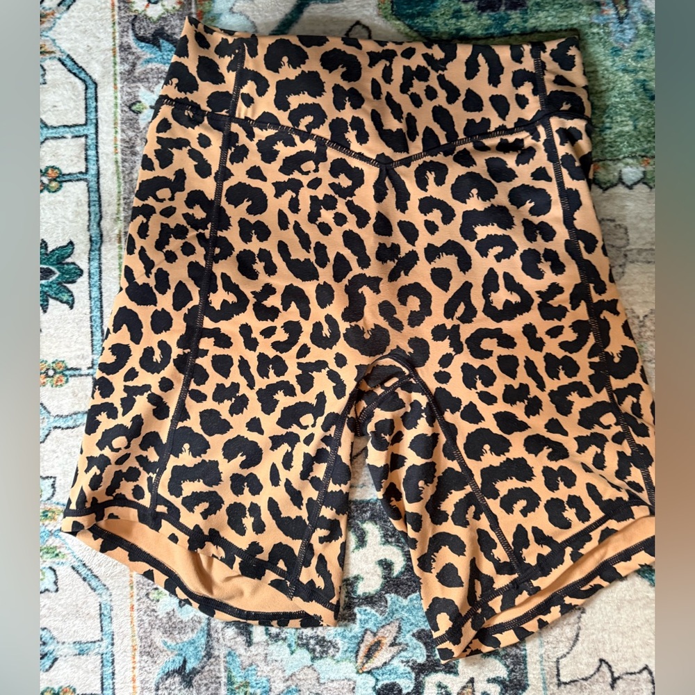 Balance Athletica Leopard Print Athletic Shorts